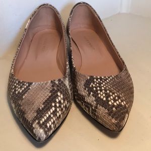 Walin & Wolff Snakeskin Flats